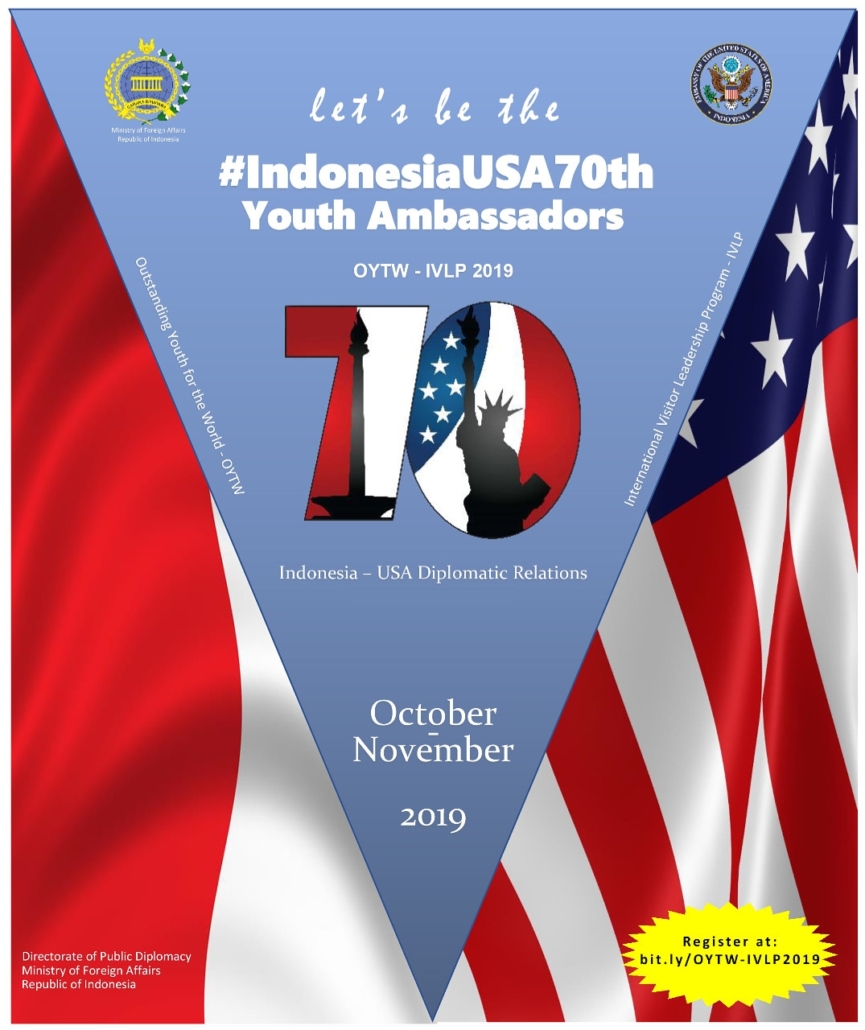 #IndonesiaUSA70th Youth Ambassadors