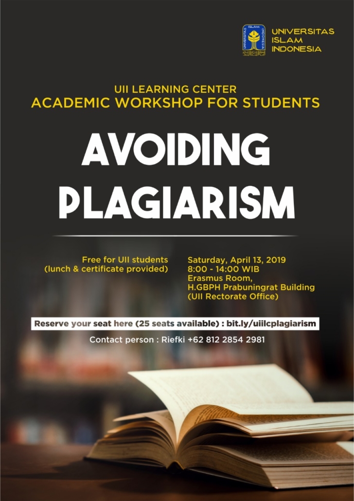 UII Learning Center : Avoiding Plagiarism