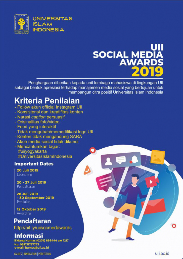 UII Sosial Media Awards 2019