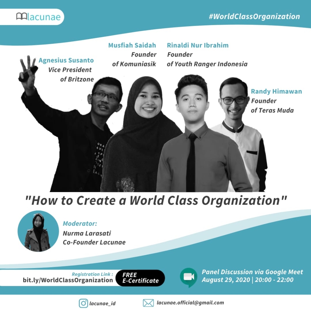 Webinar : How To Create a World Class Organization